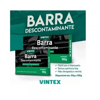 Barra Descontaminante Clay Bar Vonix Vintex 50g